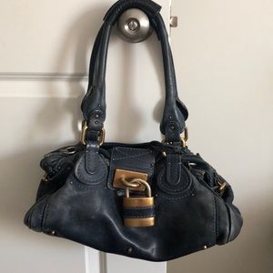 Chloe Paddington steel blue- used condition